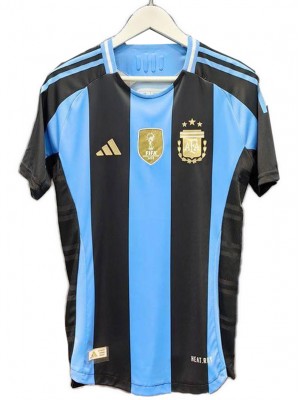 Argentina maglia edizione speciale Argentina celeste uniforme da calcio da uomo kit sportivo da calcio maglia superiore 2024-2025